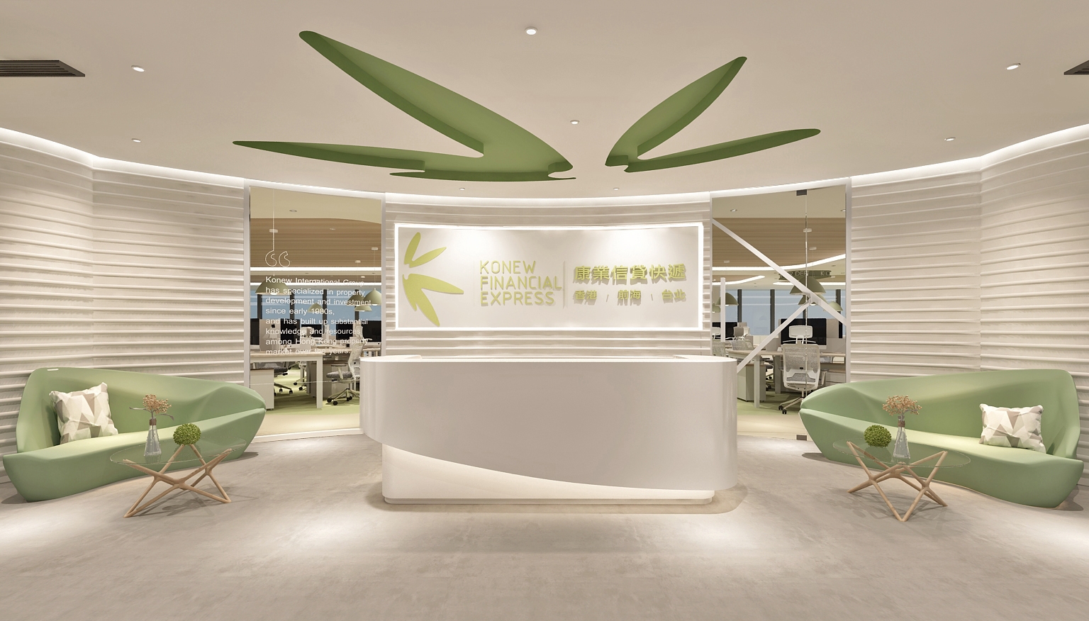 企業老板都喜歡的長沙新中式辦公室裝修的特色與風格效果圖