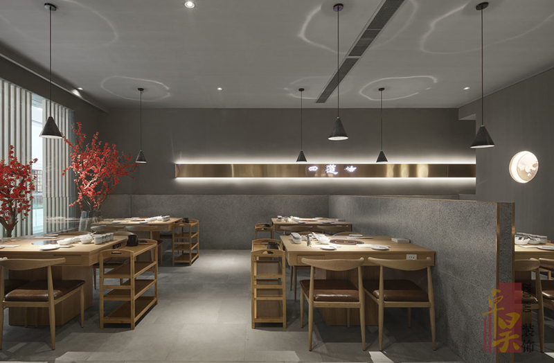 火鍋餐廳店裝修設(shè)計效果2