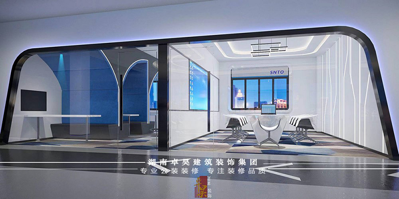 新材料能源企業(yè)辦公室裝修2