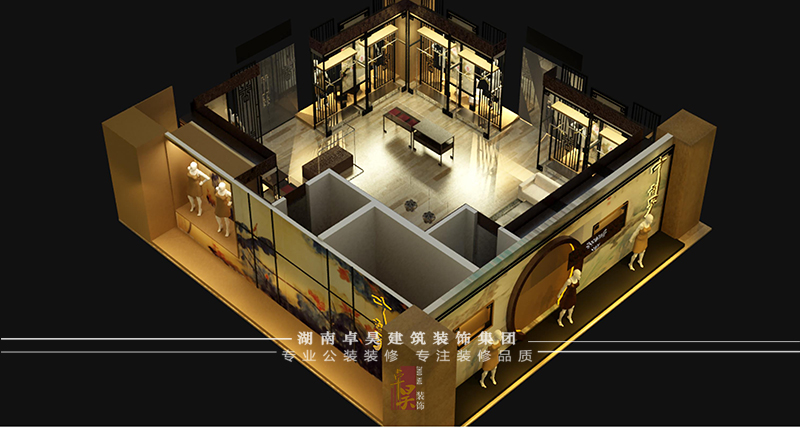 服裝連鎖品牌設(shè)計(jì)裝修效果5