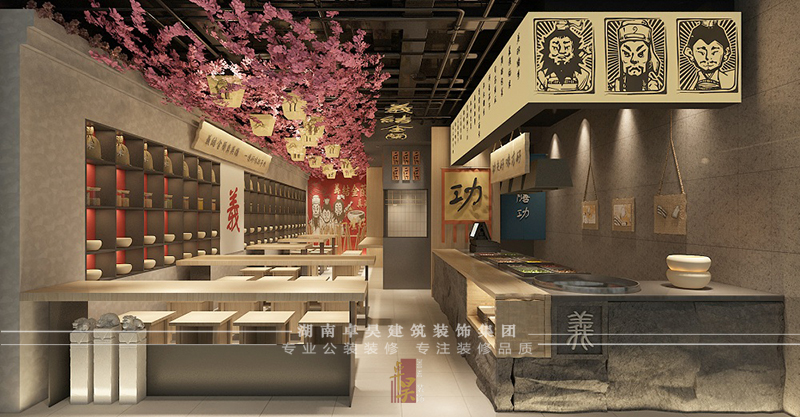快餐連鎖品牌設計裝修效果12