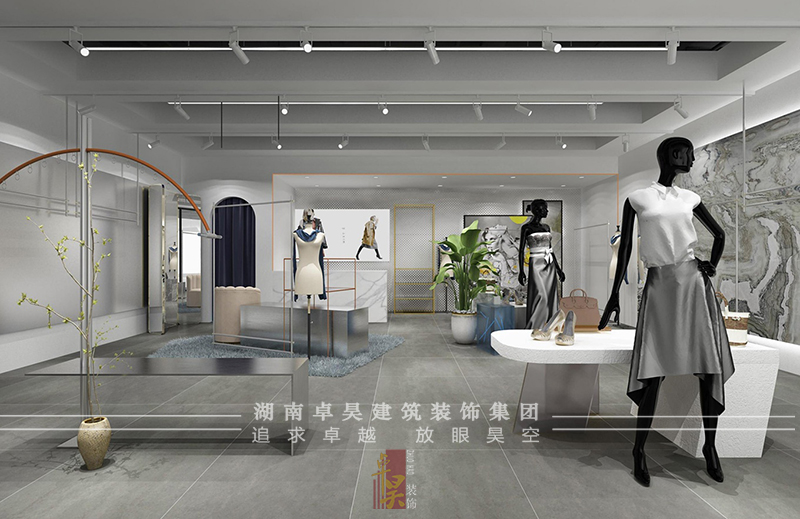 女裝專賣店裝修設計效果3