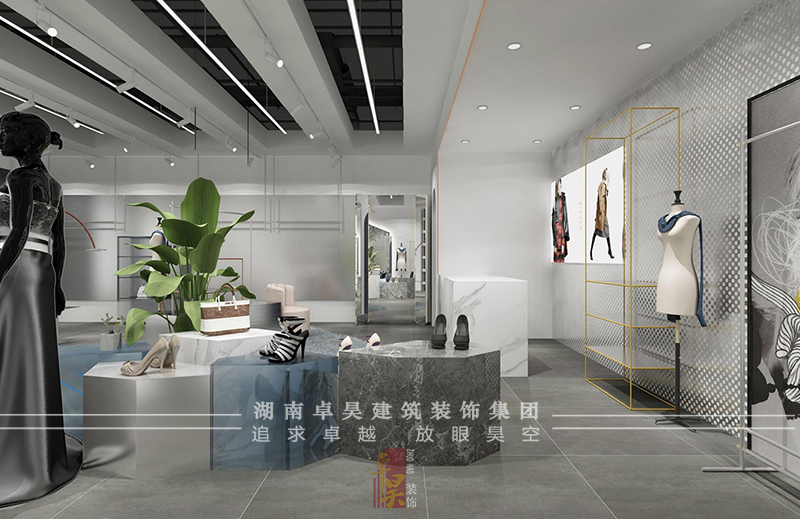 女裝專賣店裝修設計效果4