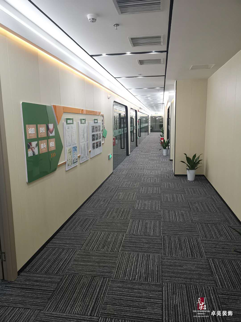 大健康企業辦公空間裝修4