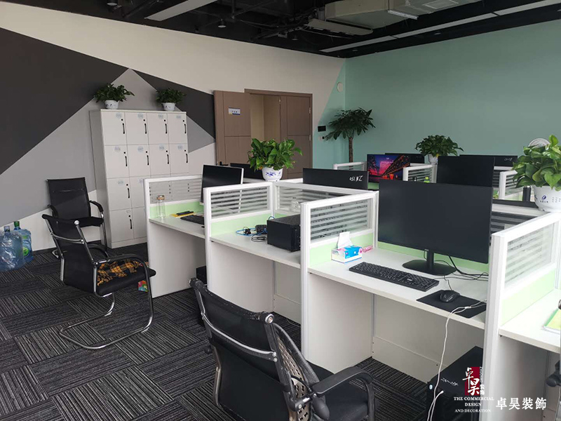 大健康企業辦公空間裝修5